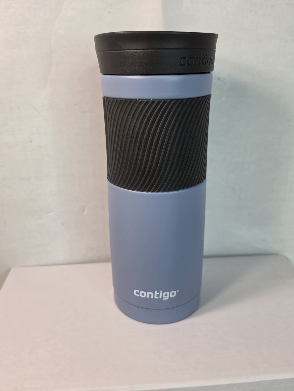 Contigo Byron Earl Gray 20oz.  Snapseal Travel Tumbler w/Grip.